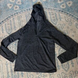 Lululemon Men’s Dark Gray Hooded Pullover